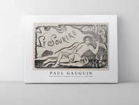 
              Paul Gauguin - Tahitian Woman, headpiece for Le sourire 1899-1900
            