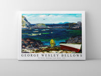 
              George Wesley Bellows - The Harbor, Monhegan Coast, Maine 1913
            