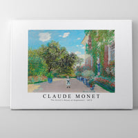 Claude Monet - The Artist's House at Argenteuil 1873