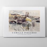 Camille Pissarro - Corneille Bridge in Rouen 18330-1903