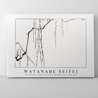 Watanabe Seitei - Tree branches. Illustration from Seitei Kacho Gafu 1890-1891