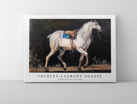 
              Jacques Laurent Agasse - Saddled Gray Horse Walking
            