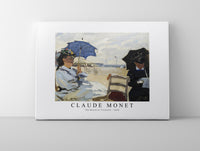 
              Claude Monet - The Beach at Trouville 1870
            