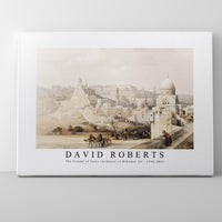 David Roberts - The Citadel of Cairo residence of Mehemet Ali-1796-1864