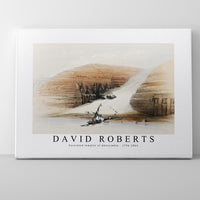 David roberts - Excavated temples of Aboosimble-1796-1864