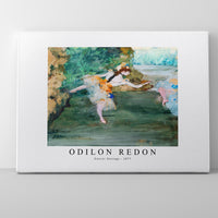 Odilon Redon - Dancer Onstage 1877