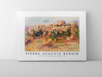 
              Pierre Auguste Renoir - Landscape, La Gaude (Paysage, La Gaude) 1910
            