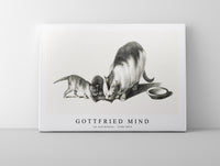
              Gottfried Mind - cat and kittens by Gottfried Mind (1768-1814)
            