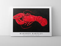 
              Marsden Hartley - Lobster on Black Background (1940–1941)
            