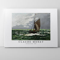 Claude Monet - Seascape, Storm 1866