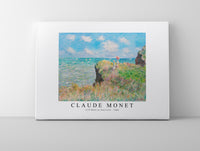 
              Claude Monet - Cliff Walk at Pourville 1882
            