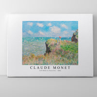 Claude Monet - Cliff Walk at Pourville 1882