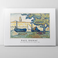 Paul Signac-Saint – Tropez (The Port of St. Tropez) (1894)