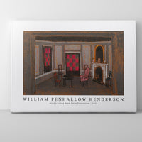 william penhallow henderson - Alice's Living Room False Proscenium-1915
