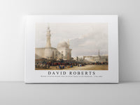 
              David Roberts - Mosque of Sultan Hassan from the Great Square of the Rumeyleh-1796-1864
            