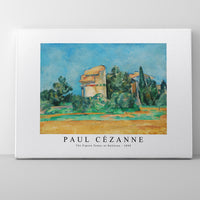 Paul Cezanne - The Pigeon Tower at Bellevue 1890