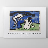 Ernst Ludwig Kirchner - Bathing Couple 1910