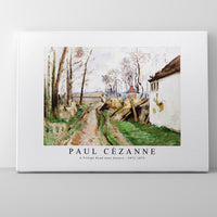 Paul Cezanne - A Village Road near Auvers 1872-1873
