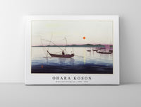 
              Ohara Koson - Boats and setting sun (1900 - 1936) by Ohara Koson (1877-1945)
            