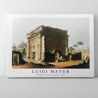 Luigi Mayer - Triumphal Arch at Latachia 1810