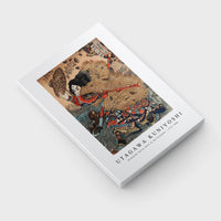 Utagawa Kuniyoshi - Kinhyoshi Yorin, Hero of the Suikoden 1753-1806