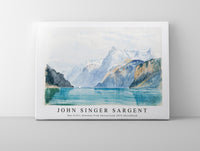 
              John Singer Sargent - Bay of Uri, Brunnen from Switzerland 1870 Sketchbook
            