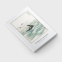 Numata Kashu - Riu Kiu House Swallow illustration from Pictorial Monograph of Birds (1885)