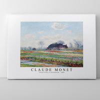 Claude Monet - Tulip Fields at Sassenheim 1886