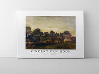 
              Vincent Van Gogh - Farming Village at Twilight 1884
            