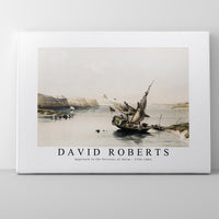 David roberts - Approach to the Fortress of Ibrim-1796-1864