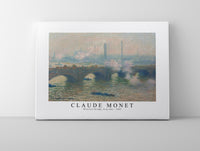 
              Claude Monet - Waterloo Bridge, Gray Day 1903
            