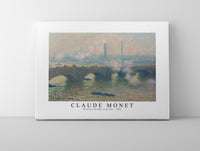 
              Claude Monet - Waterloo Bridge, Gray Day 1903
            