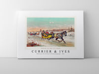 
              Currier & Ives - Waking up the old mare Chromolithograph-1881
            