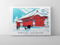 
              Hiroaki Takahashi - The Red Gate of Hongo in Snow (1926)
            