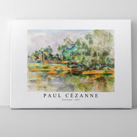 Paul Cezanne - Riverbank 1895