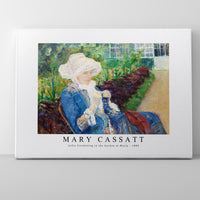 Mary Cassatt - Lydia Crocheting in the Garden at Marly 1880
