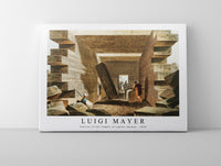 
              Luigi Mayer - Interior of the Temple of Jupiter Ammon 1810
            