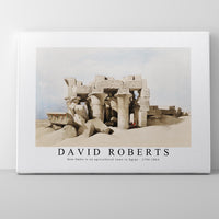 David Roberts - Kom Ombo is an agricultural town in Egypt-1796-1864