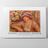 Pierre Auguste Renoir - Woman Leaning (Femme accoudée) 1918