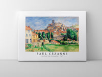 
              Paul Cezanne - (Gardanne [vue horizontale]) 1885
            
