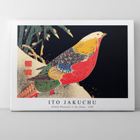 Ito Jakuchu - Golden Pheasant in the Snow (ca. 1900)