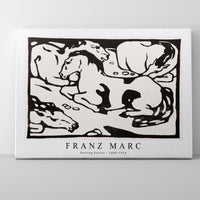 Franz Marc - Resting horses 1880-1916