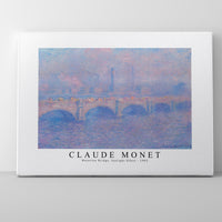 Claude Monet - Waterloo Bridge, Sunlight Effect 1903