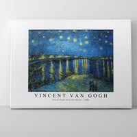 Vincent Van Gogh - Starry Night Over the Rhone 1888