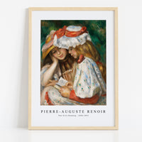 Pierre Auguste Renoir - Two Girls Reading 1890-1891