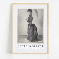 Georges Seurat - Woman Walking with a Parasol (study for La Grande Jatte) 1884
