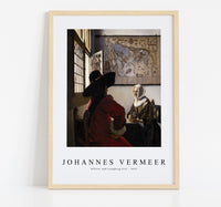 
              Johannes Vermeer - Officer and Laughing Girl 1657
            