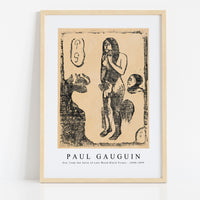 Paul Gauguin - Eve, from the Suite of Late Wood-Block Prints 1898-1899