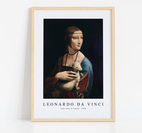 
              Leonardo Da Vinci - Lady with an Ermine 1490
            