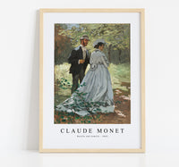 
              Claude Monet - Bazille and Camille 1865
            